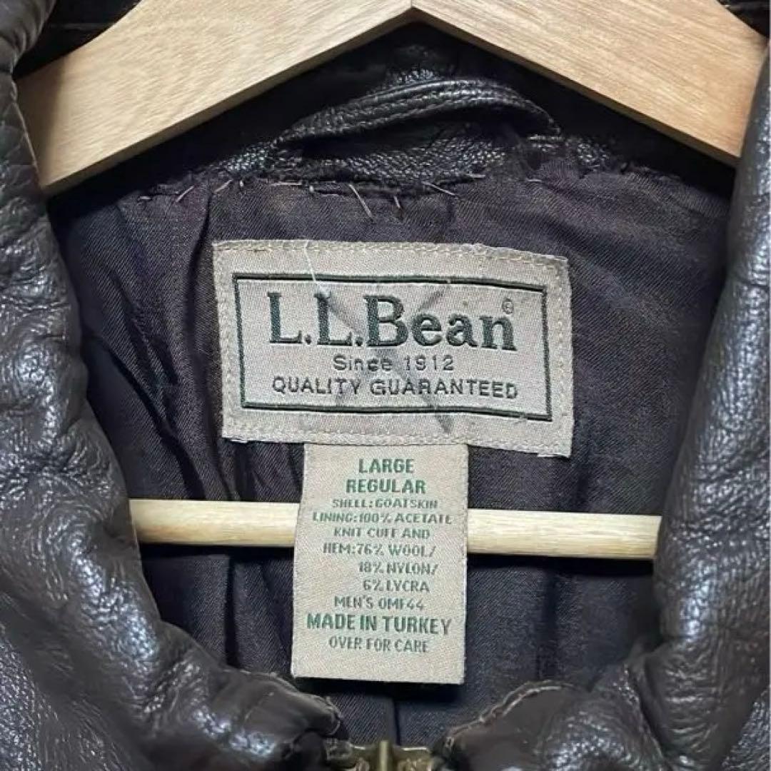 L.L.Bean レザージャケット Lサイズ