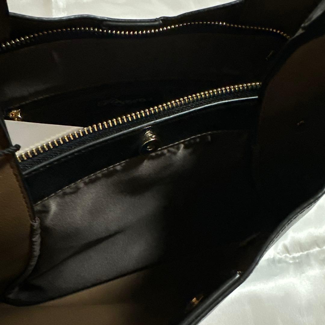 FIRANO（フィラノ） Arno label 合成皮革バッグ　ブラック　タグ付