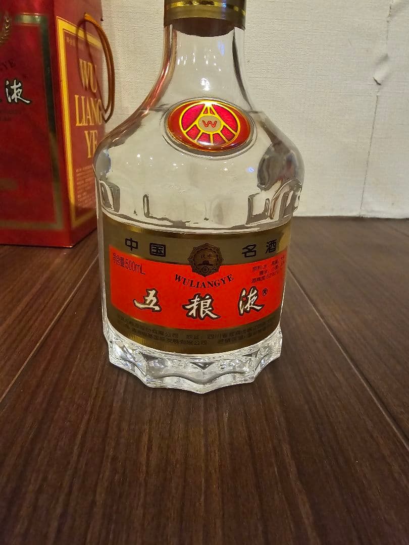 五粮液 2002年 未開栓 52%500ml 箱あり 渡辺