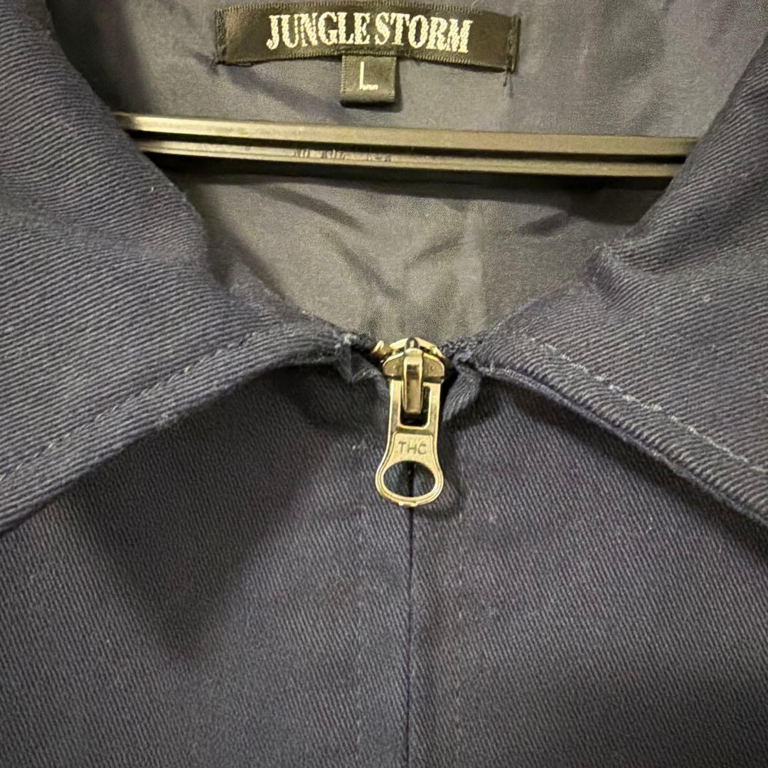 JUNGLE STORM 刺繍スカジャン ベトジャンアメカジ　ライトアウター