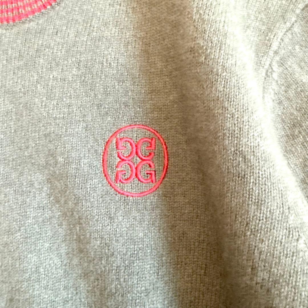 G/FORE ジーフォア ジップニット ジャケット グレー 40 カシミヤ混