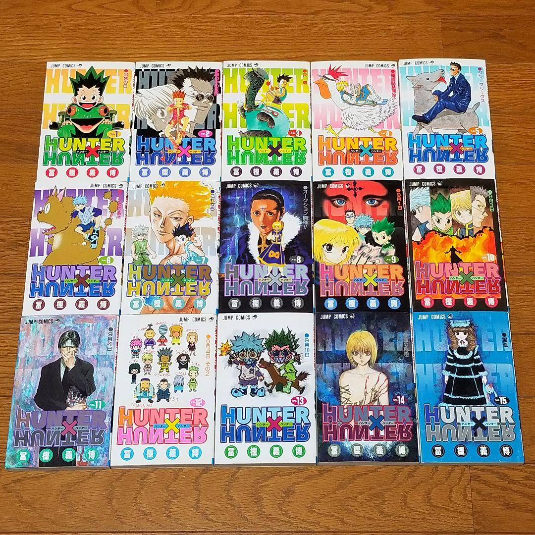 HUNTER×HUNTER/1~30巻/比較的美品/焼け少/カバー痛み少