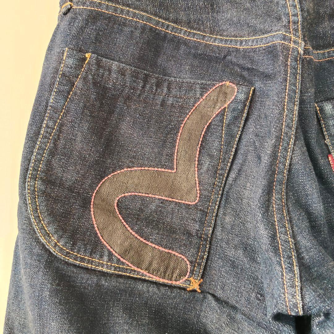 シ*ン様 EVISU 新 恵美寿神頭 エヴィス エビス LOT2007 デニム