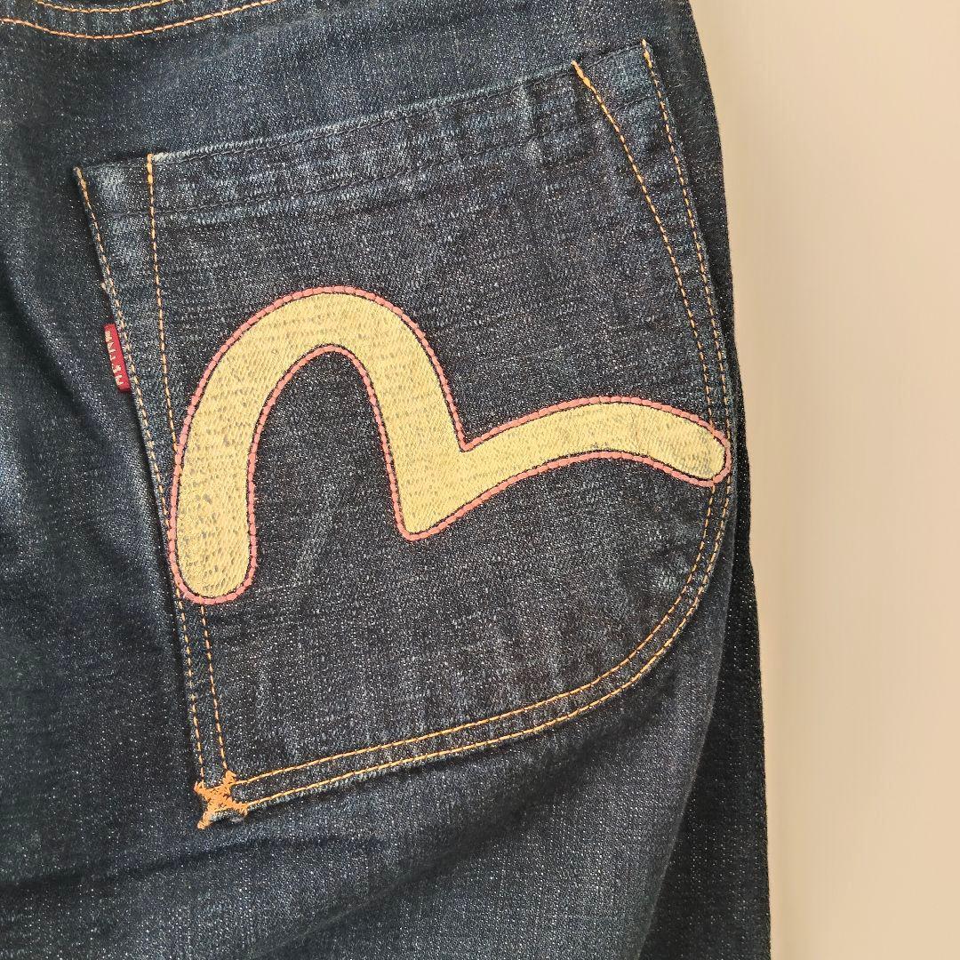 シ*ン様 EVISU 新 恵美寿神頭 エヴィス エビス LOT2007 デニム