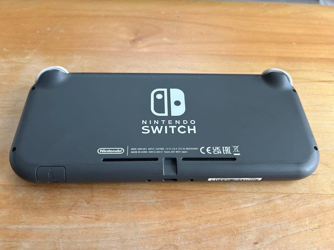 Nintendo Switch Lite グレー 本体　中古品　動作確認済