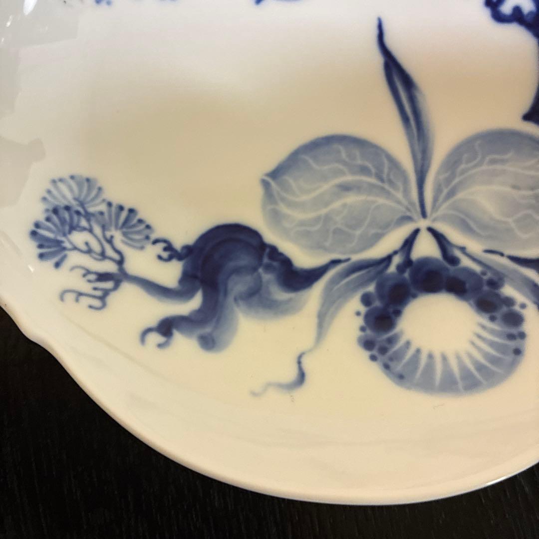 マイセン　ブルーオーキッド