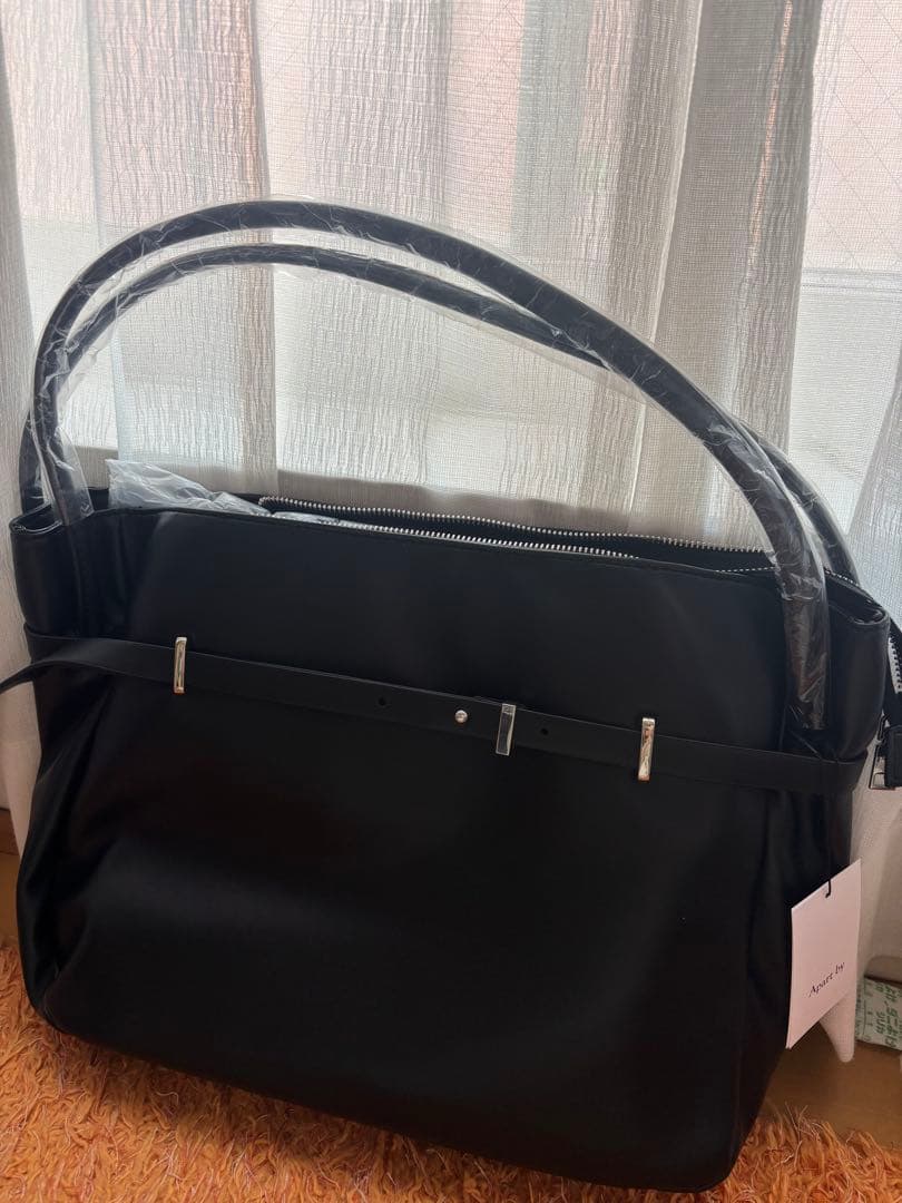 Apart by 【タグ付き新品】 ベルトツキバッグBLACK