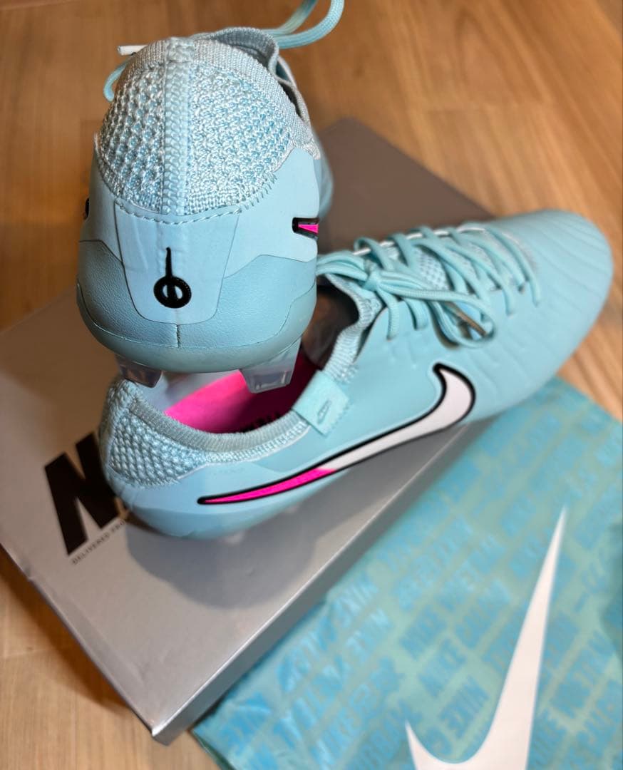 NIKE ナイキ ティエンポレジェンド10 エリート FG 27cm 水色