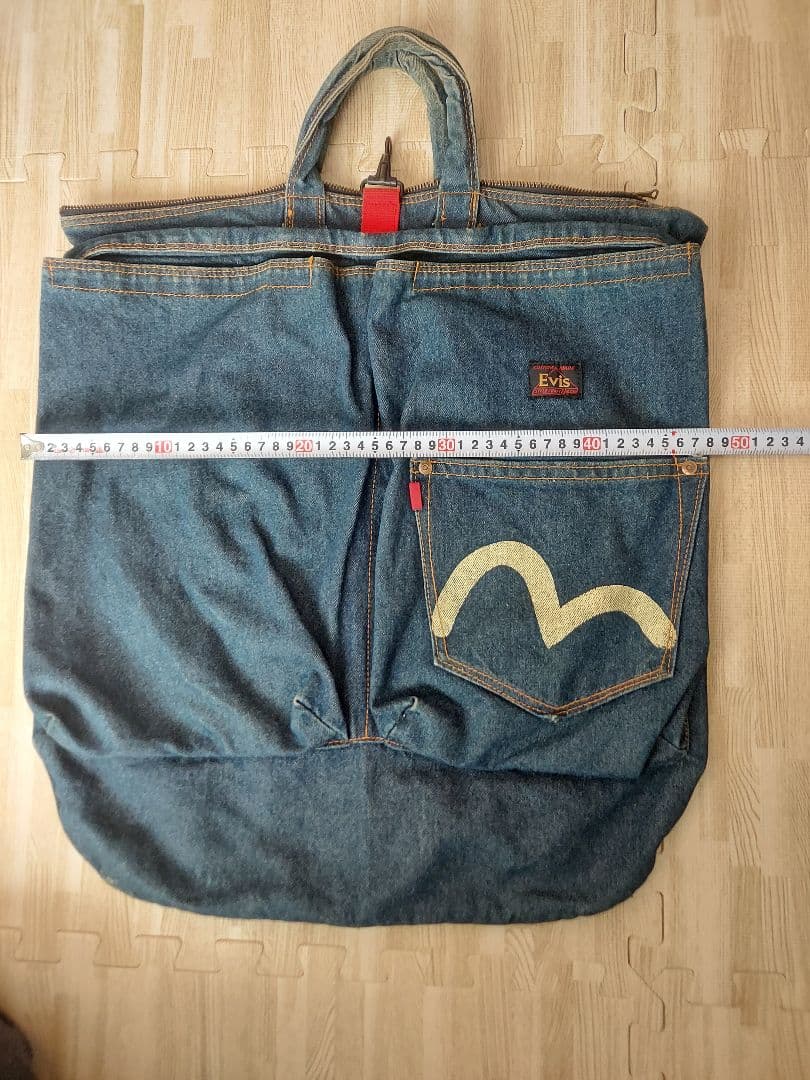 Evisu デニムトートバッグ