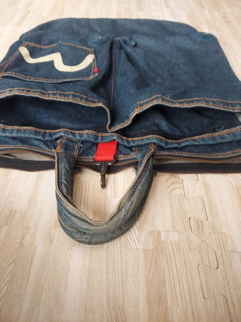 Evisu デニムトートバッグ
