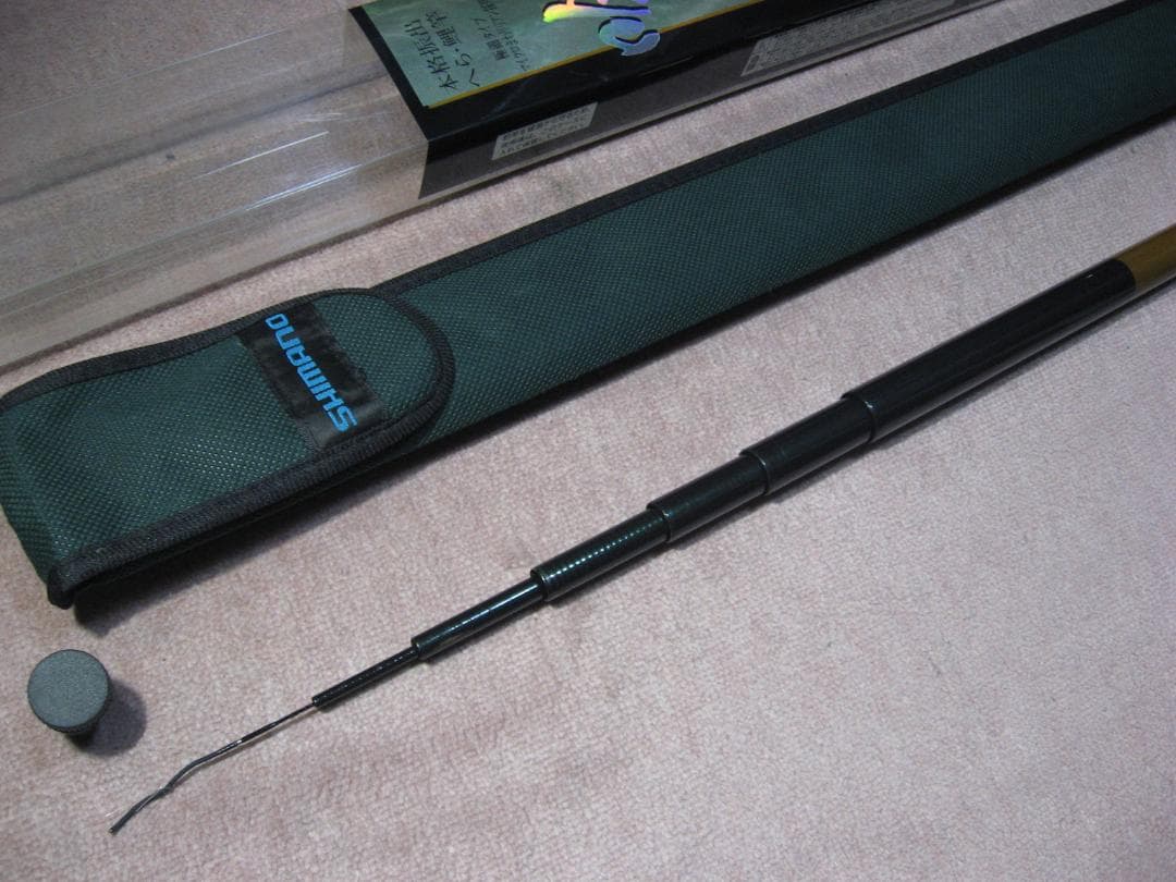 【極美品】シマノ 本格振出 へら・鯉竿 吟風 硬調21