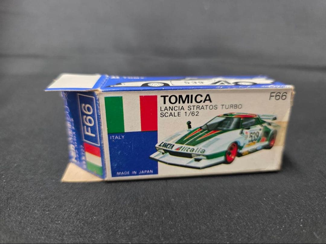 トミカ青箱F66ランチア・ストラトスターボ(日本製)