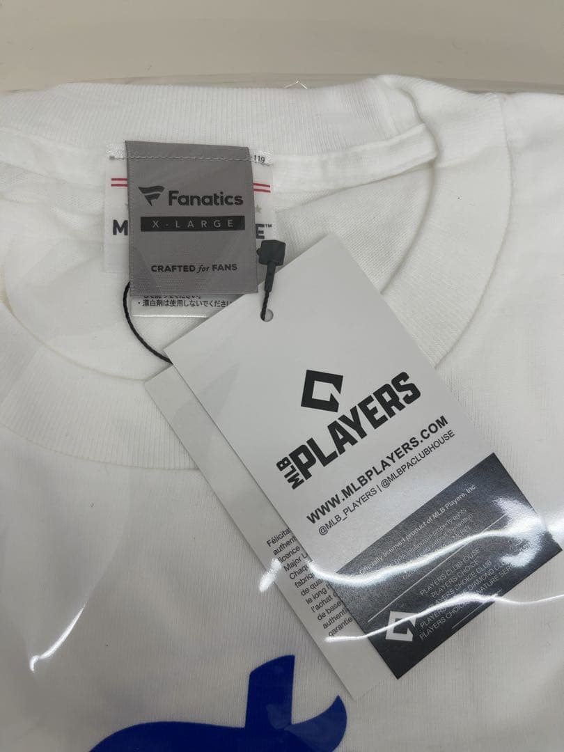 新品未開封　大谷翔平　MLB 50/50 Club Tシャツ 白　ホワイト　XL