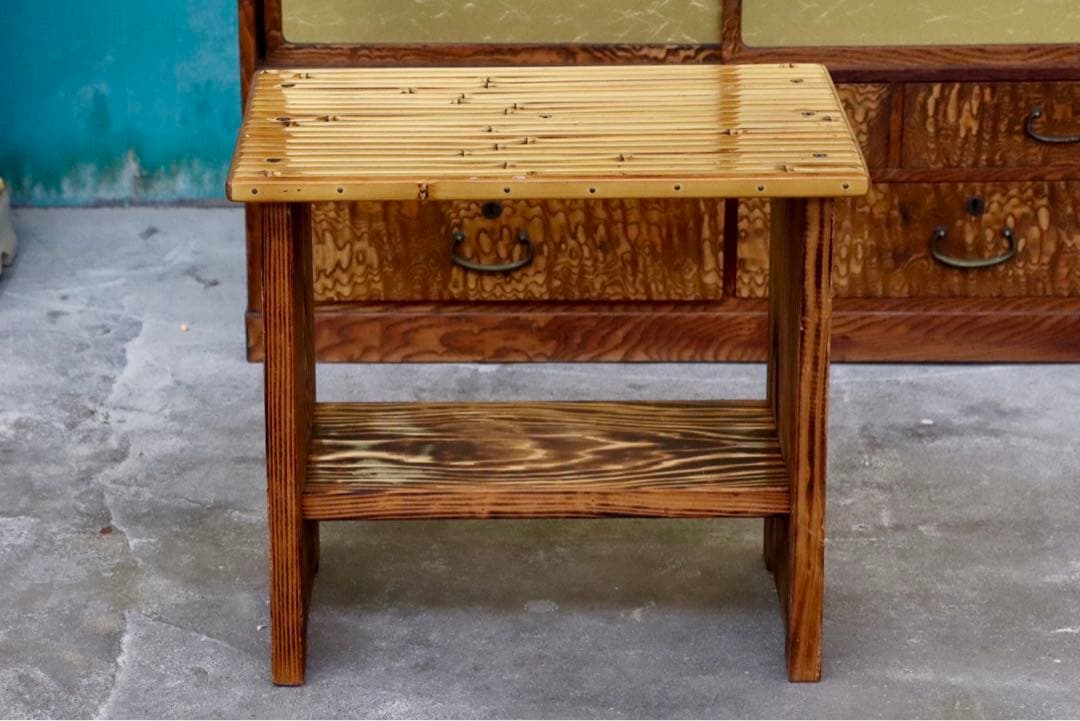 GMIK205A○梅里竹芸 Umezato Bamboo Craft 竹家具 ス