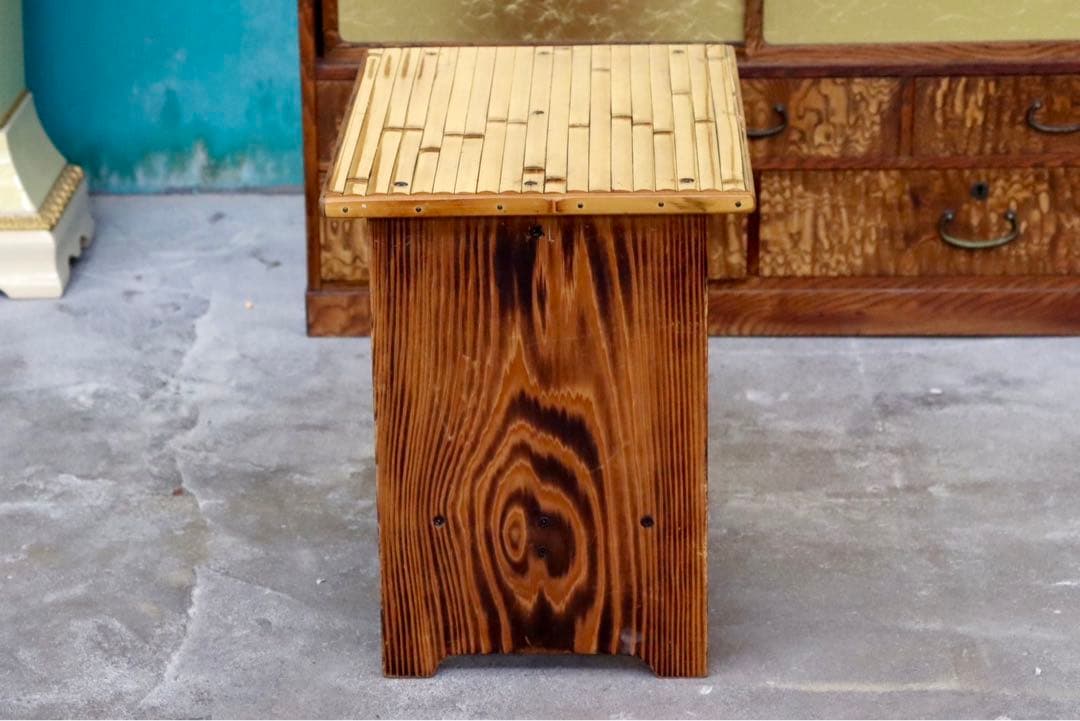 GMIK205A○梅里竹芸 Umezato Bamboo Craft 竹家具 ス