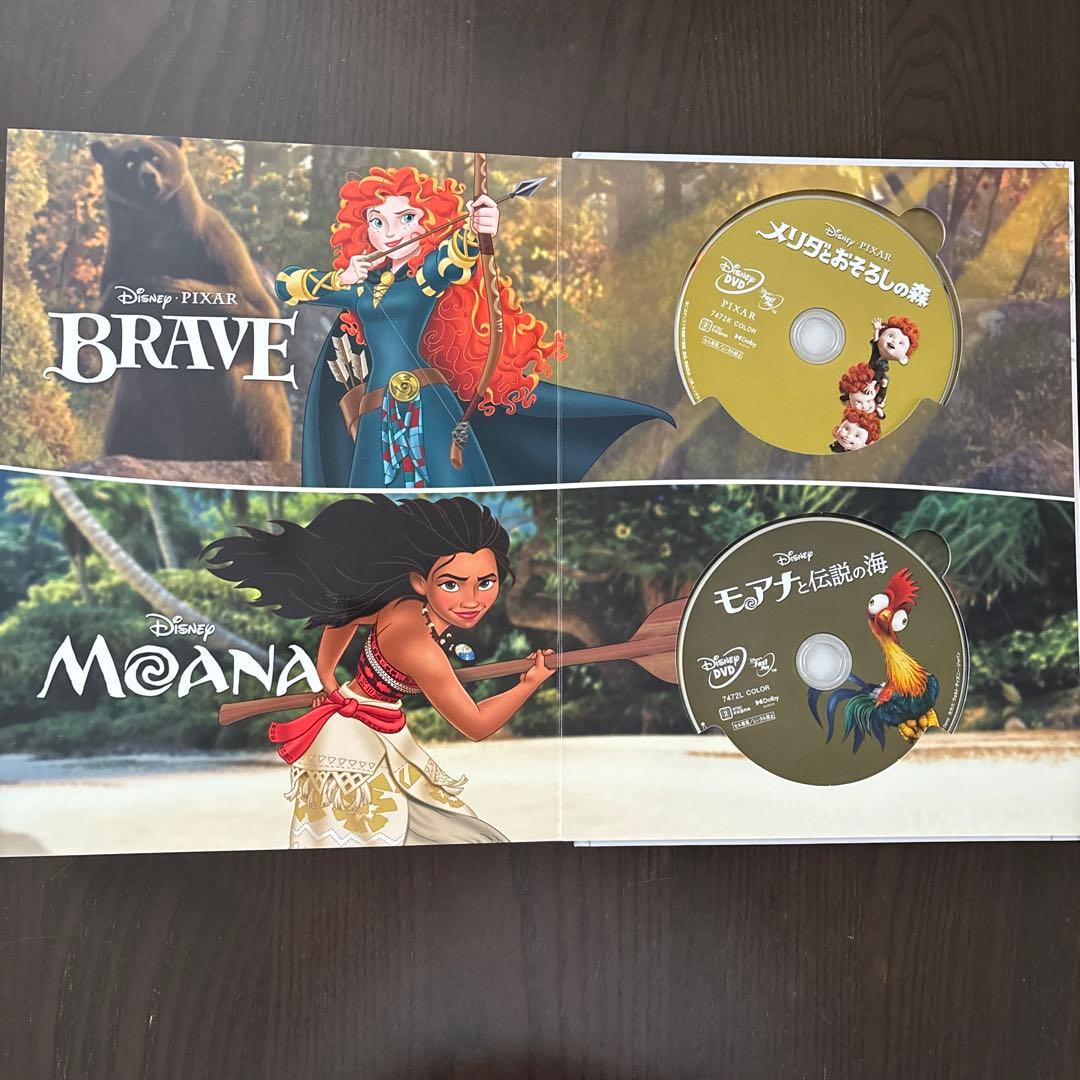 ディズニー　DVD ディズニープリンセス コレクション 絵本型ディスクケース