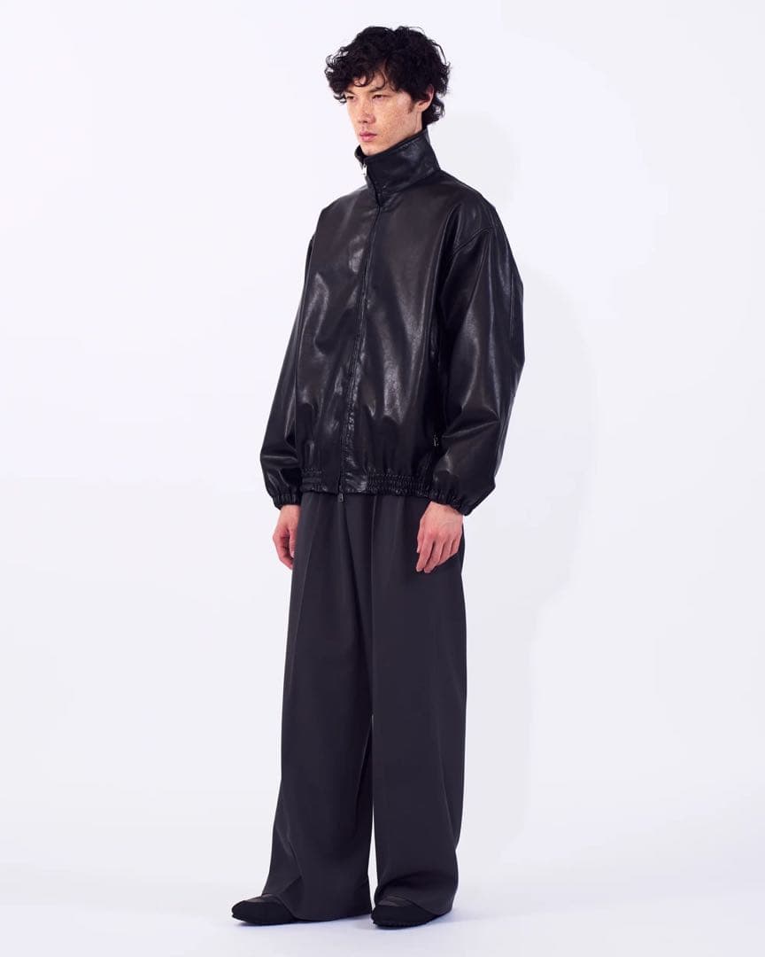 ‼️新品未使用‼️YOKE/Carf Leather Truck Jacket ①