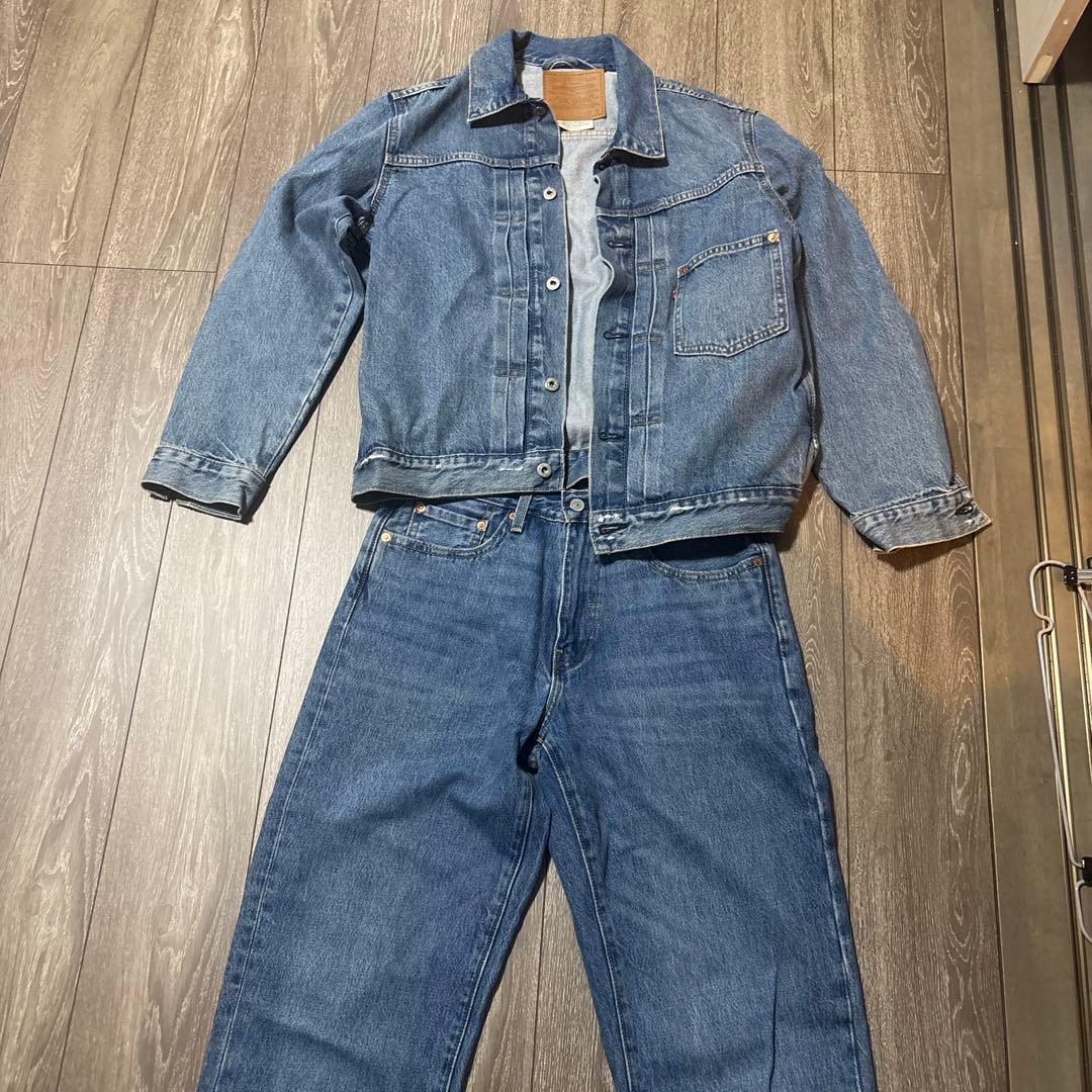Levi's デニムジャケット & パンツ セット
