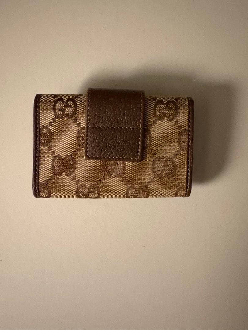 Gucci キーケース ブラウン キャンバス