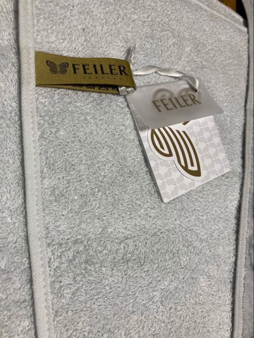 【新品】フェイラー　大判バスタオル　蝶柄