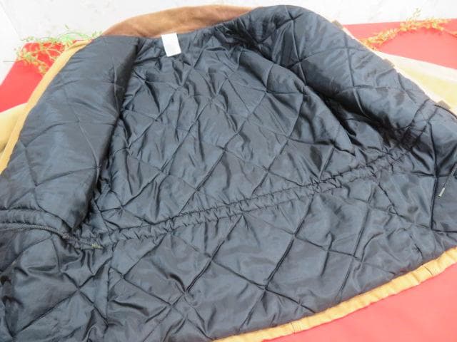 P*l様 10ee1750 Carhartt（カーハート）ジャンパー 茶×ベージ