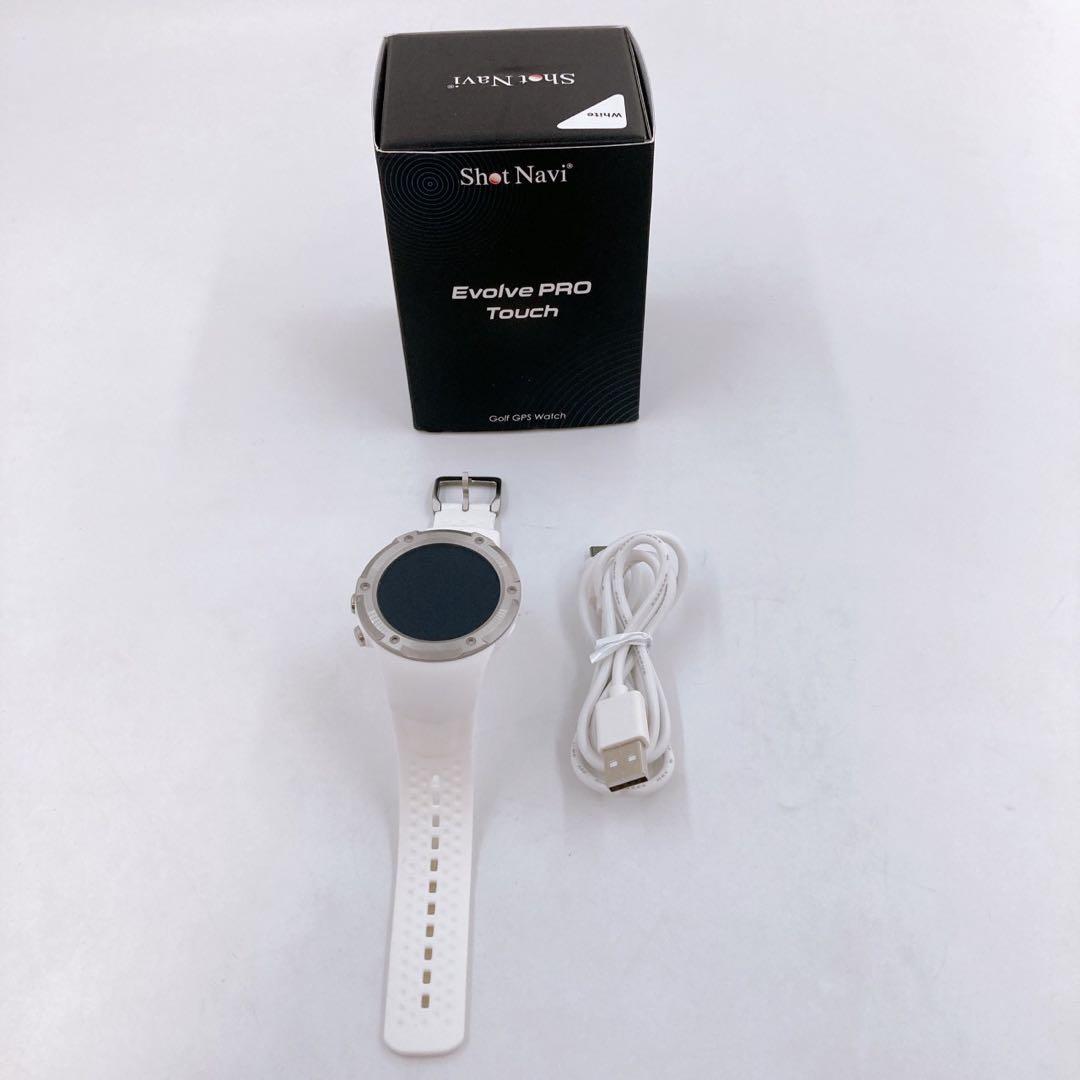 Shot Navi Evolve PRO Touch GPSナビ　ホワイト