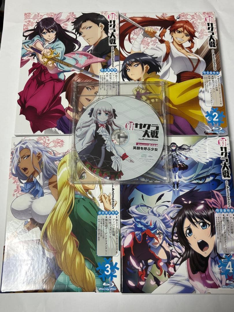 新サクラ大戦 the Animation 特装版 全4巻セット＋ドラマCD