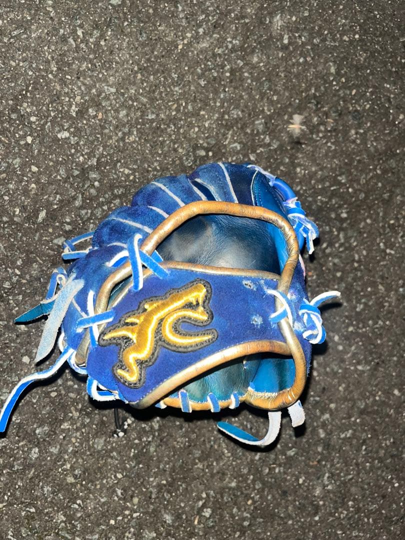 RYU スエード　ブルー　投手用