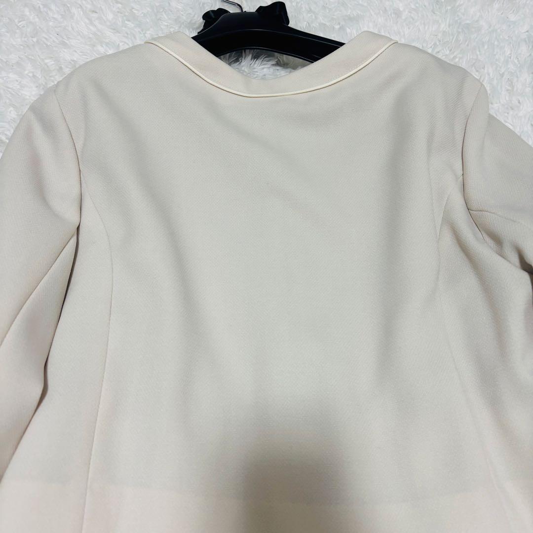 美品　ELENA マタニティ　授乳口付きフォーマルワンピース　Lサイズ