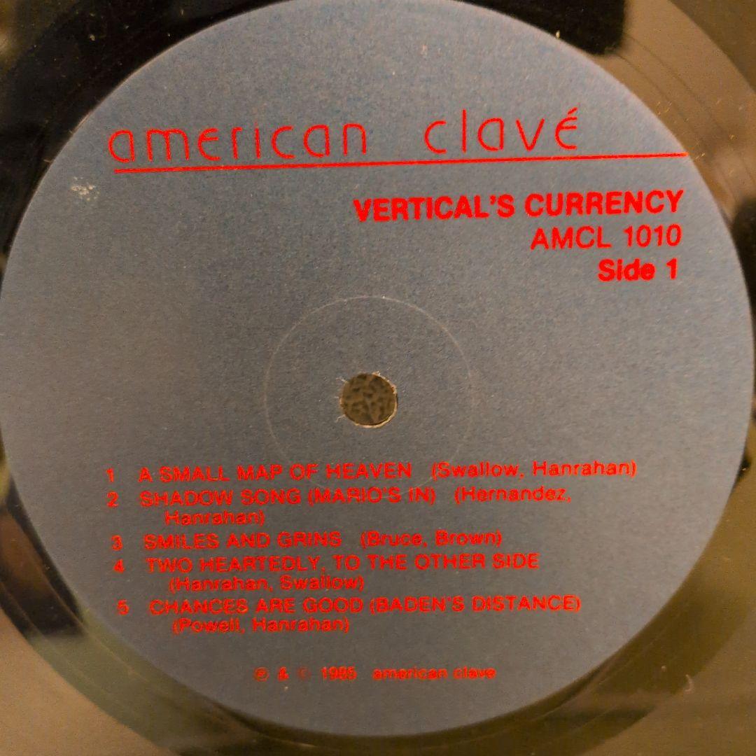 ★オリジナル盤 KIP HANRAHAN VERTICAL'S CURRENCY