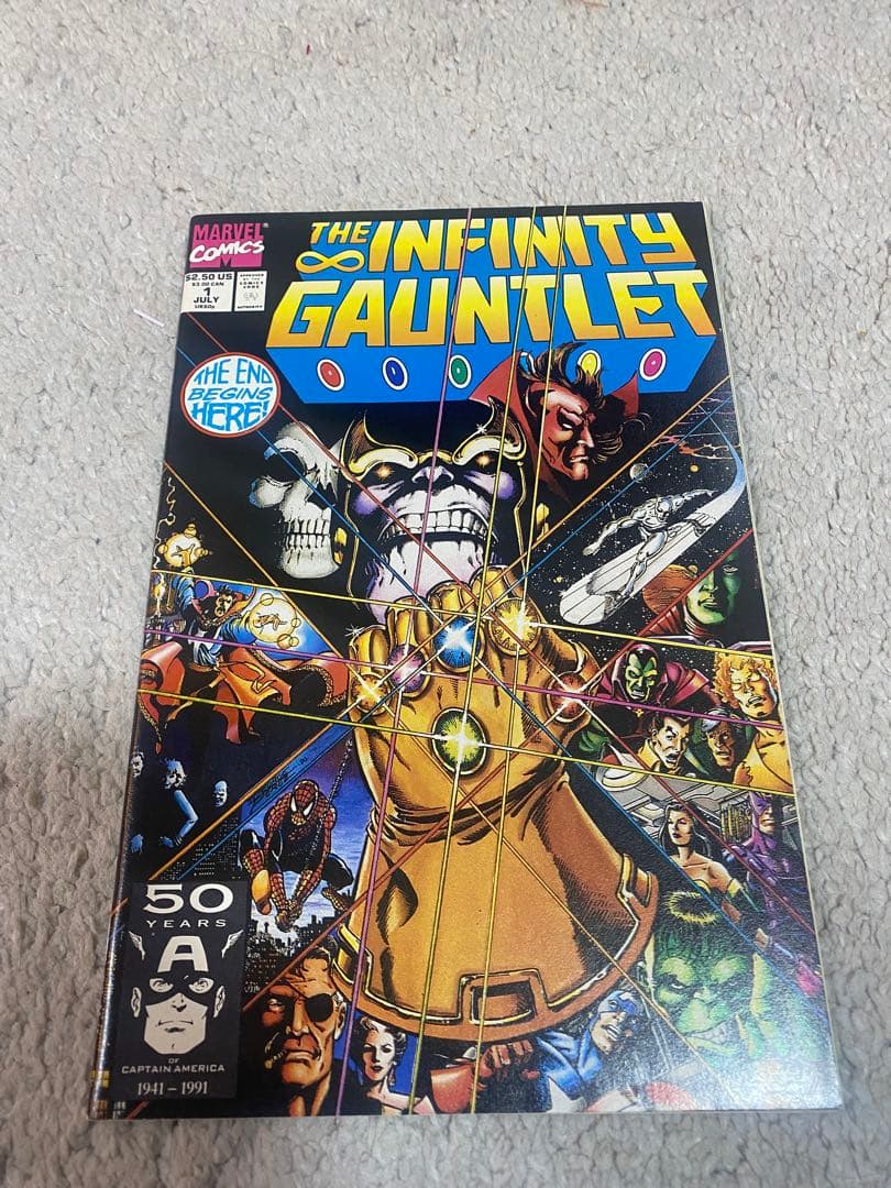Infinity Gauntlet #1 アメコミ リーフ