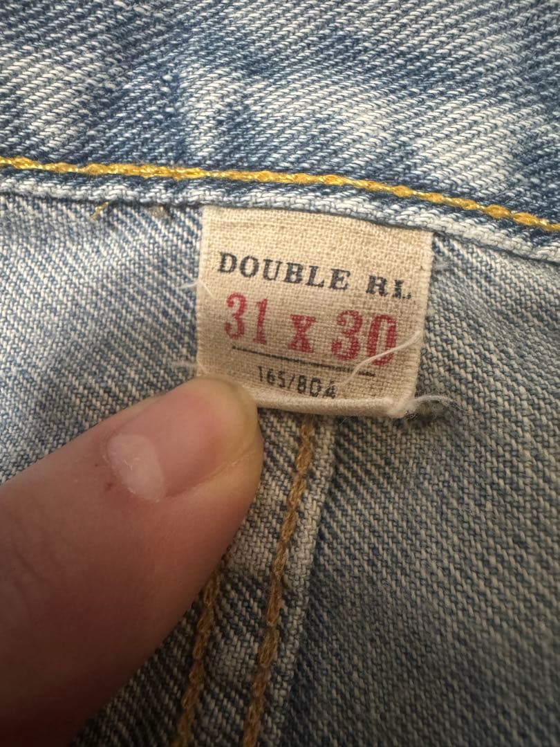 RRL 31/30 SLIM FIT デニム