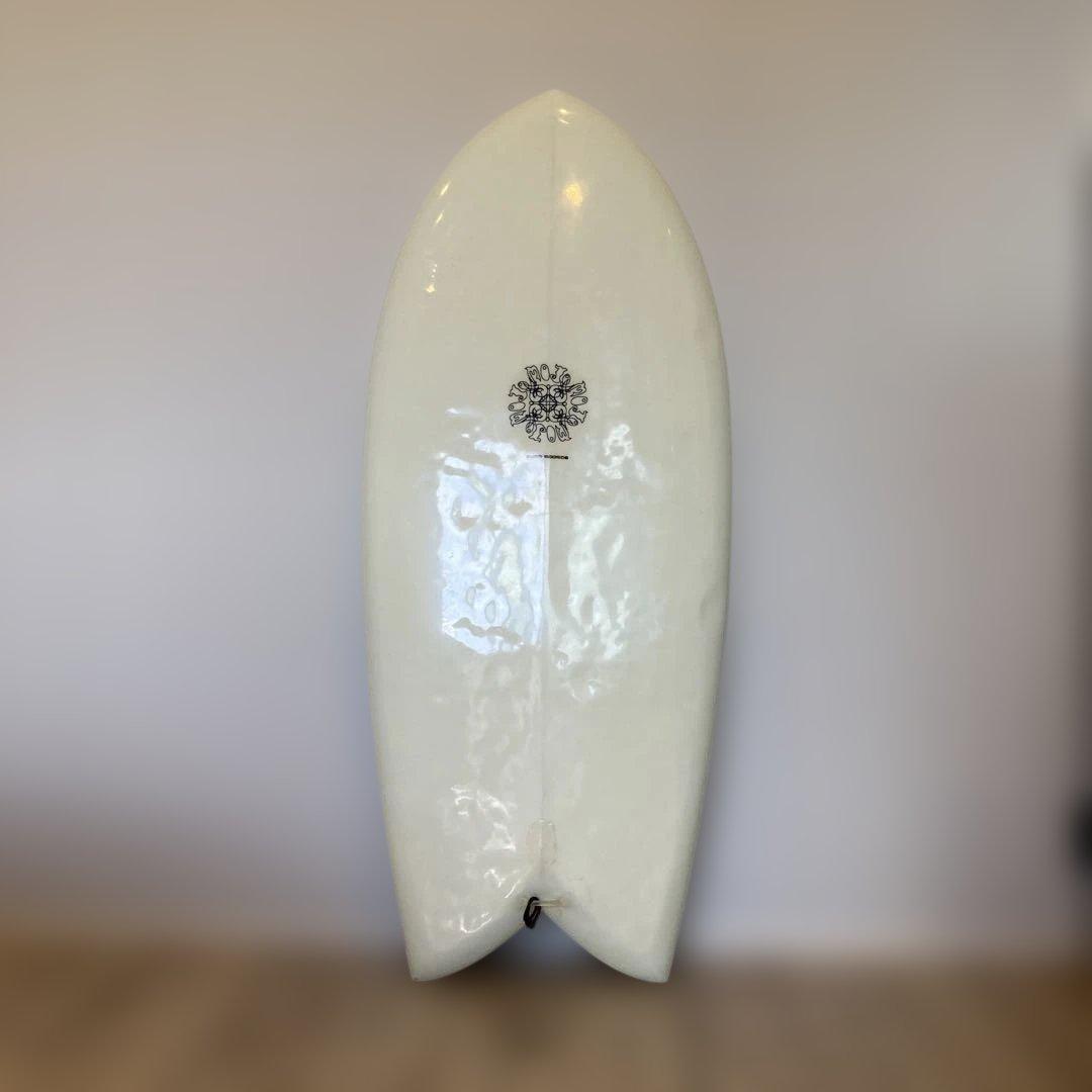 mojosurfboard ツインウッドオンフィンフィッシュ 4'6 138cm