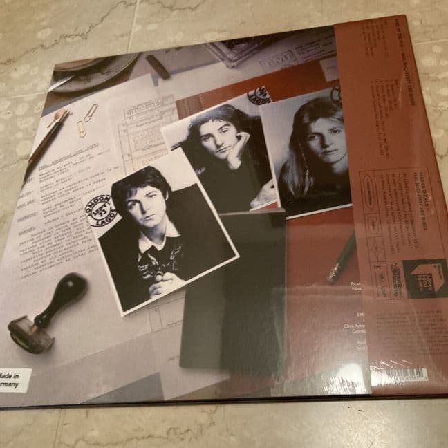 新品★ポール・マッカートニー （ビートルズ）「Band On The Run」