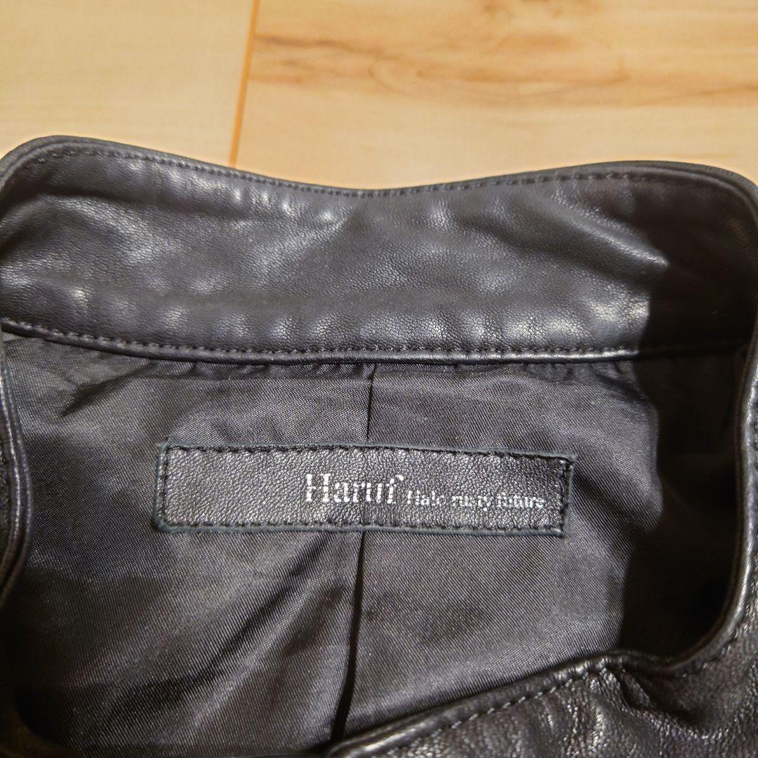 y*o様 近々出品取下　Haruf　レザーシングルライダースジャケット　本革