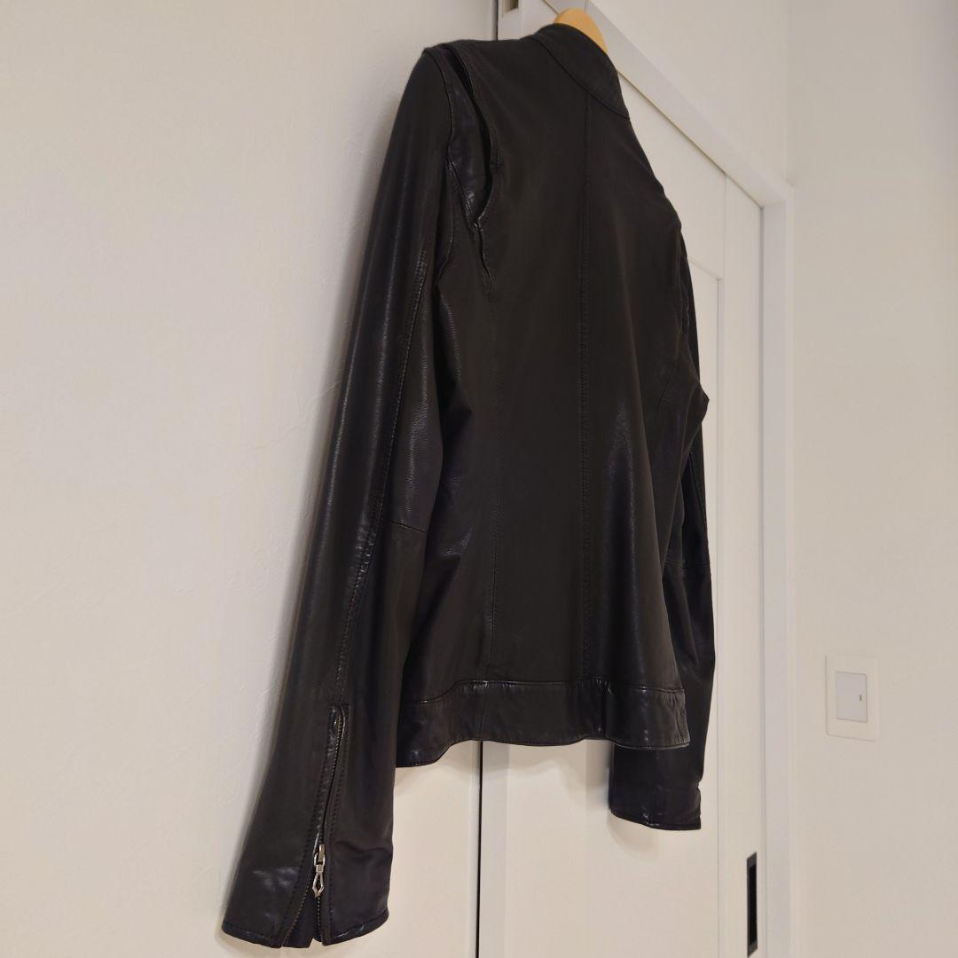 y*o様 近々出品取下　Haruf　レザーシングルライダースジャケット　本革
