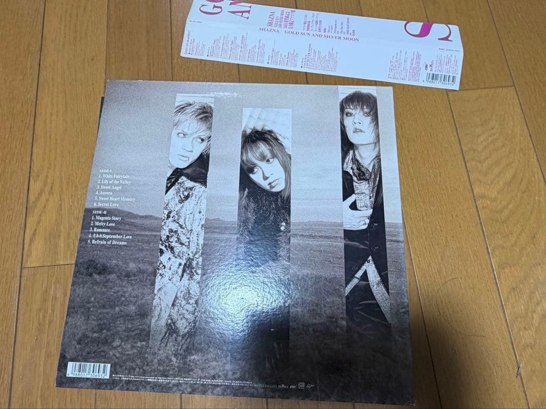 SHAZNA GOLD SUN AND SILVER MOON ピクチャーレコー
