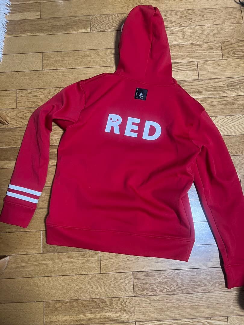 CUNE RED フード付きジャージ パーカー うさぎ キューン