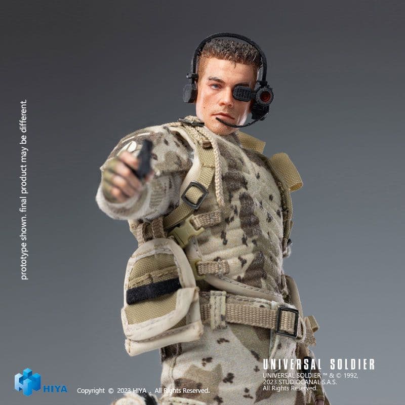 ユニバーサル・ソルジャー 1/12 アクションフィギュア リュック・デュブロー