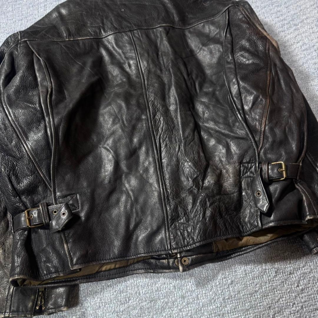 M.Julian レザージャケット 80s 90s ユーロ A-2 ヴィンテージ