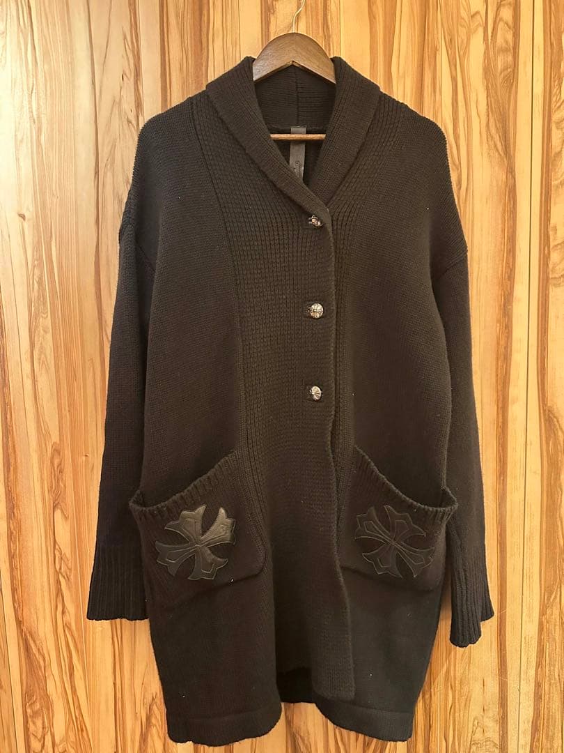 g*d様 Chrome Hearts Cashmere Cardigan ジャケ