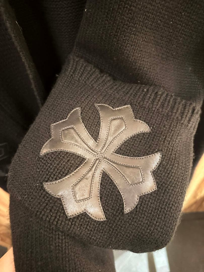 g*d様 Chrome Hearts Cashmere Cardigan ジャケ