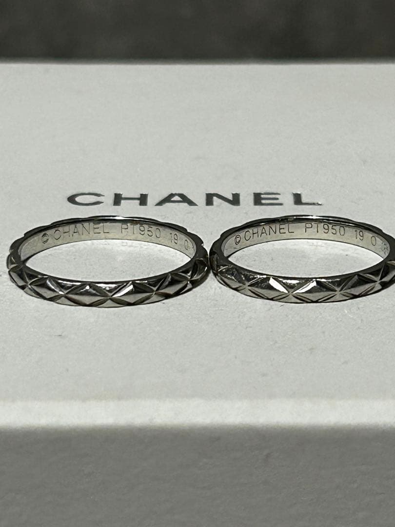 チェルシー　CHANEL 指輪　マトラッセラフィネマリッジリング