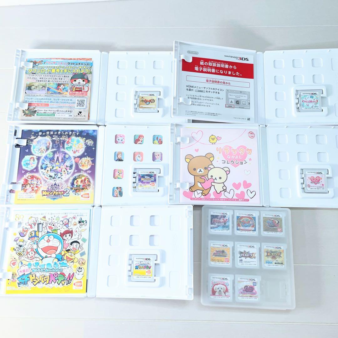 13本 3DS まとめ売り ポケモン 妖怪ウォッチ ドラえもん プリティーリズム