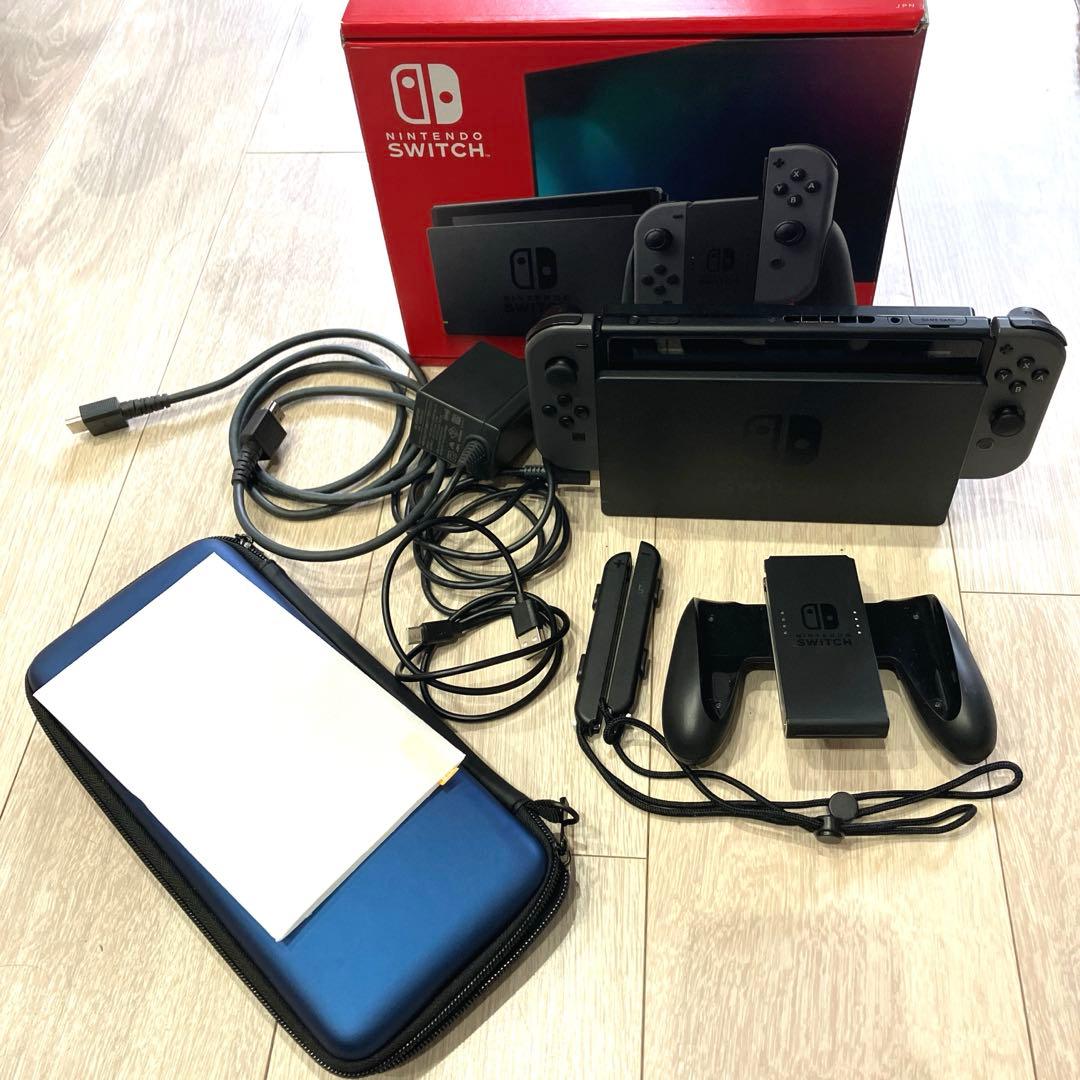 美品　Nintendo Switch 本体　グレー