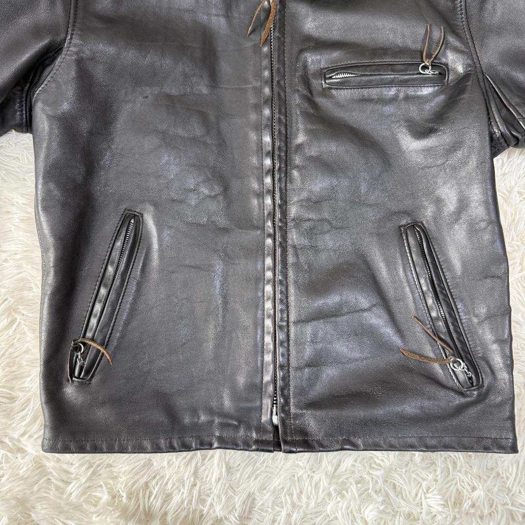 ゆうちゃん様⭐️米国製40 Schott ショット 641 シングルライダース