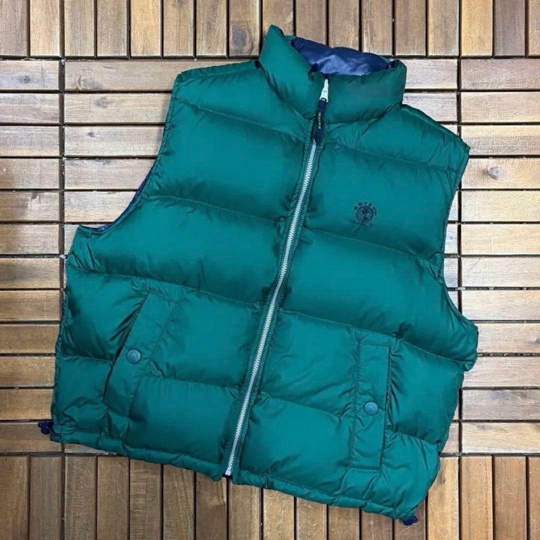 90s EBTEK Eddie Bauer リバーシブル ダウン ベスト