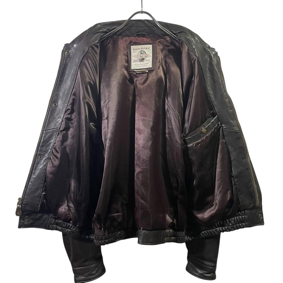 90s BANANA REPUBLIC レザージャケット　バナリパ　A2 44
