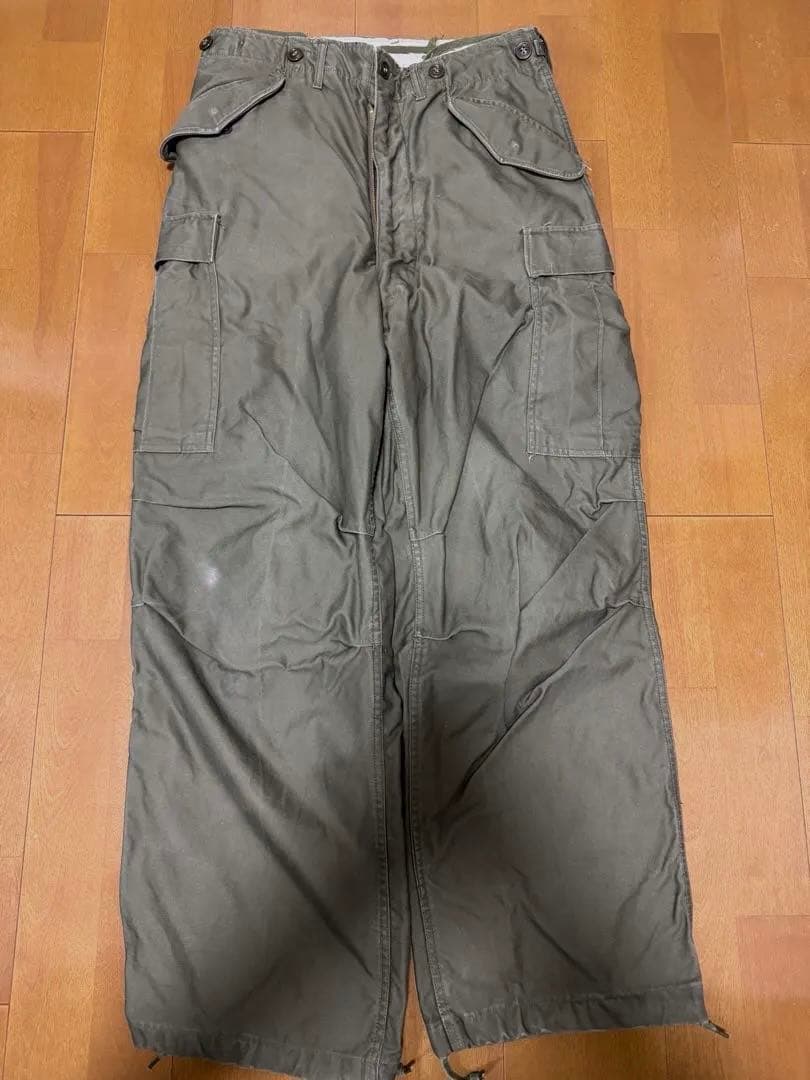【実物】M51 米軍　カーゴパンツ　small regular