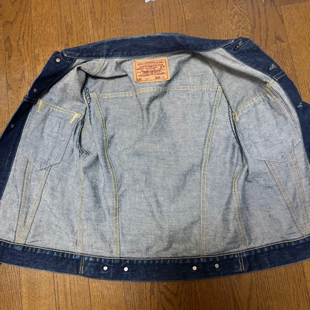 LEVI'S デニムジャケット XX美品 3rd 90年代 ビックＥ 日本製